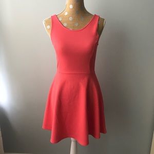 Divided H&M Coral Dress